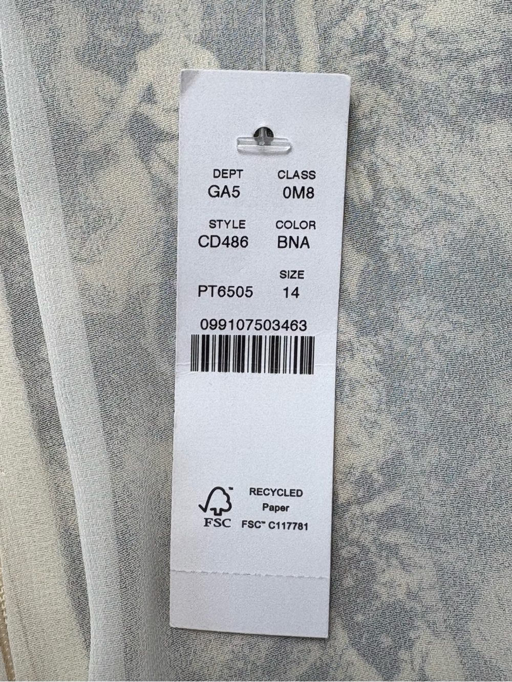 NWT J.Crew Pleated Toile Midi Skirt Drapey Viscose Twill Cream Black Size 14 - Picture 10 of 10